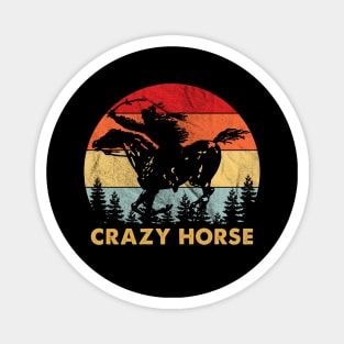 Retro Vintage Crazy Horse Magnet